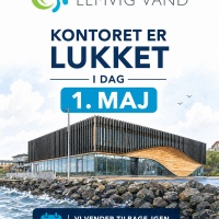 Lukket 1. maj 2026